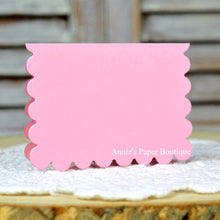 Pink Scallop Note Card