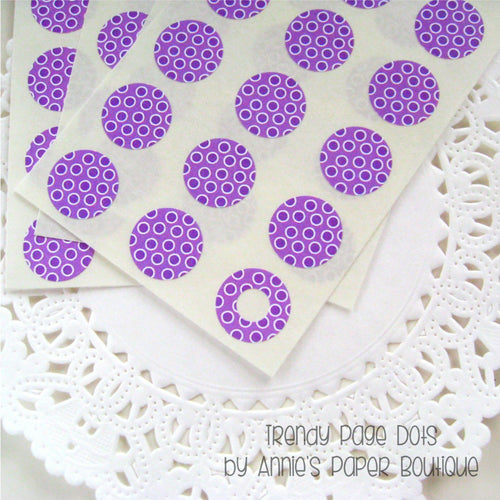 Purpleberry Dottie Trendy Page Dots™