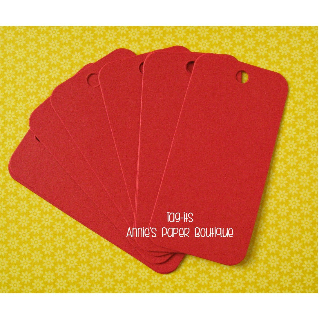 Red Hang Tags