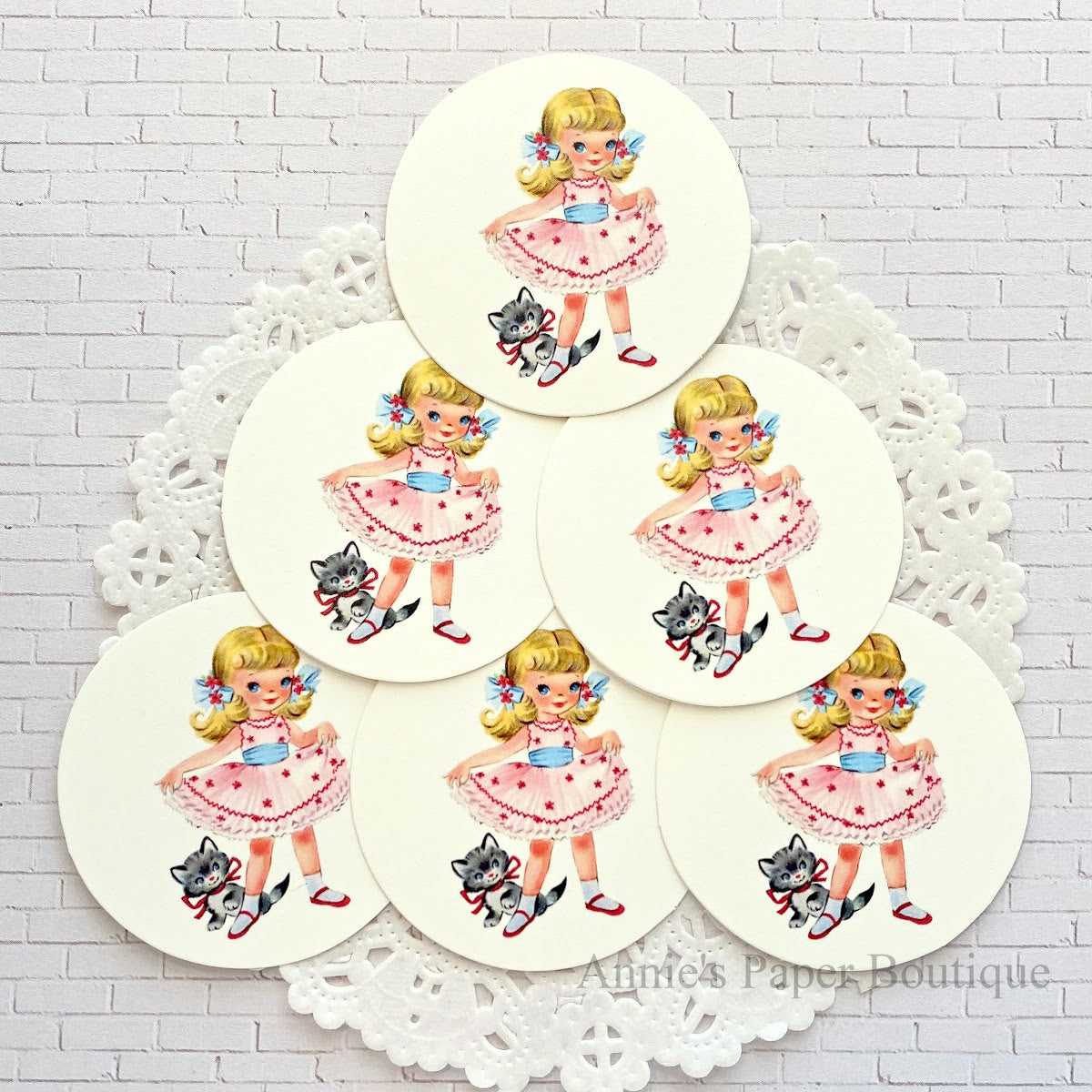 Little Party Dress Retro Tags