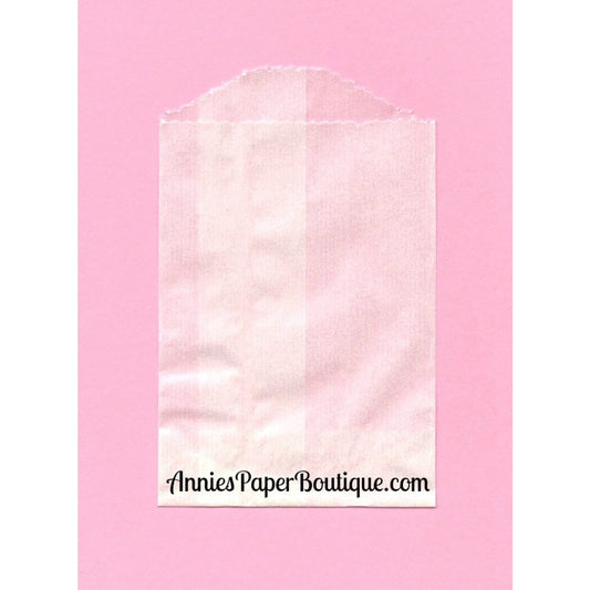 Small Glassine Bags - 2-3/4" x 4-1/4" White Translucent Bags