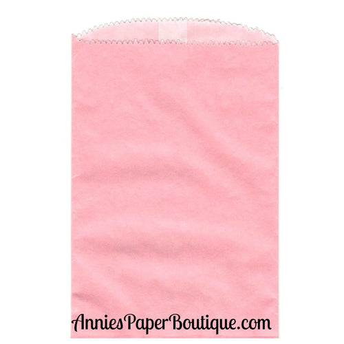 Pink Glassine Bags - 4-3/4