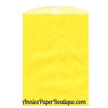 Yellow Glassine Bags - 4-3/4" x 6-3/4" Glassine Lined Gourmet Bags