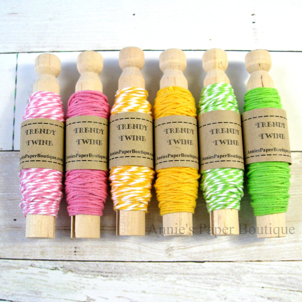 Spring Fling Trendy Bakers Twine Sampler