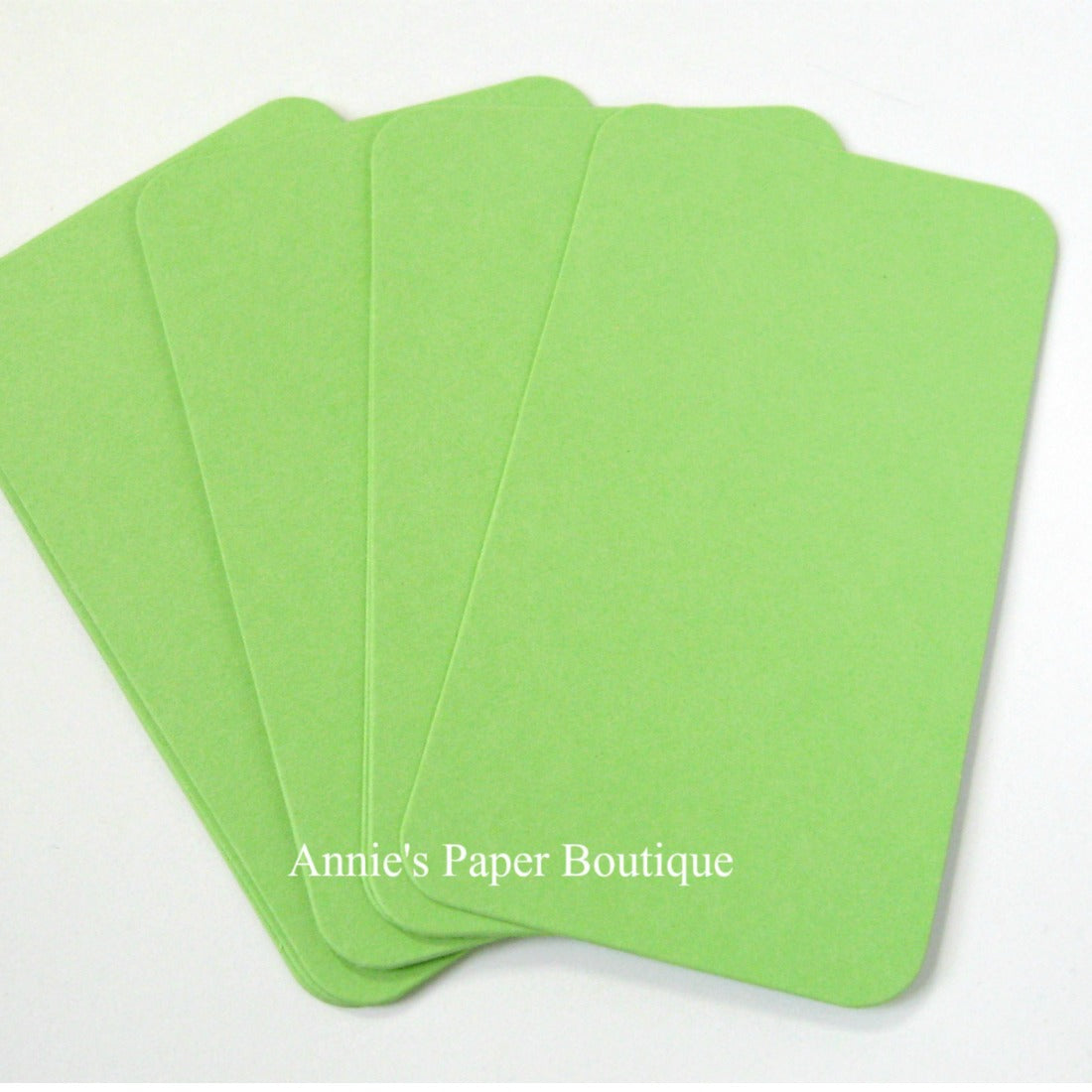 Spring Green Mini Flat Cards