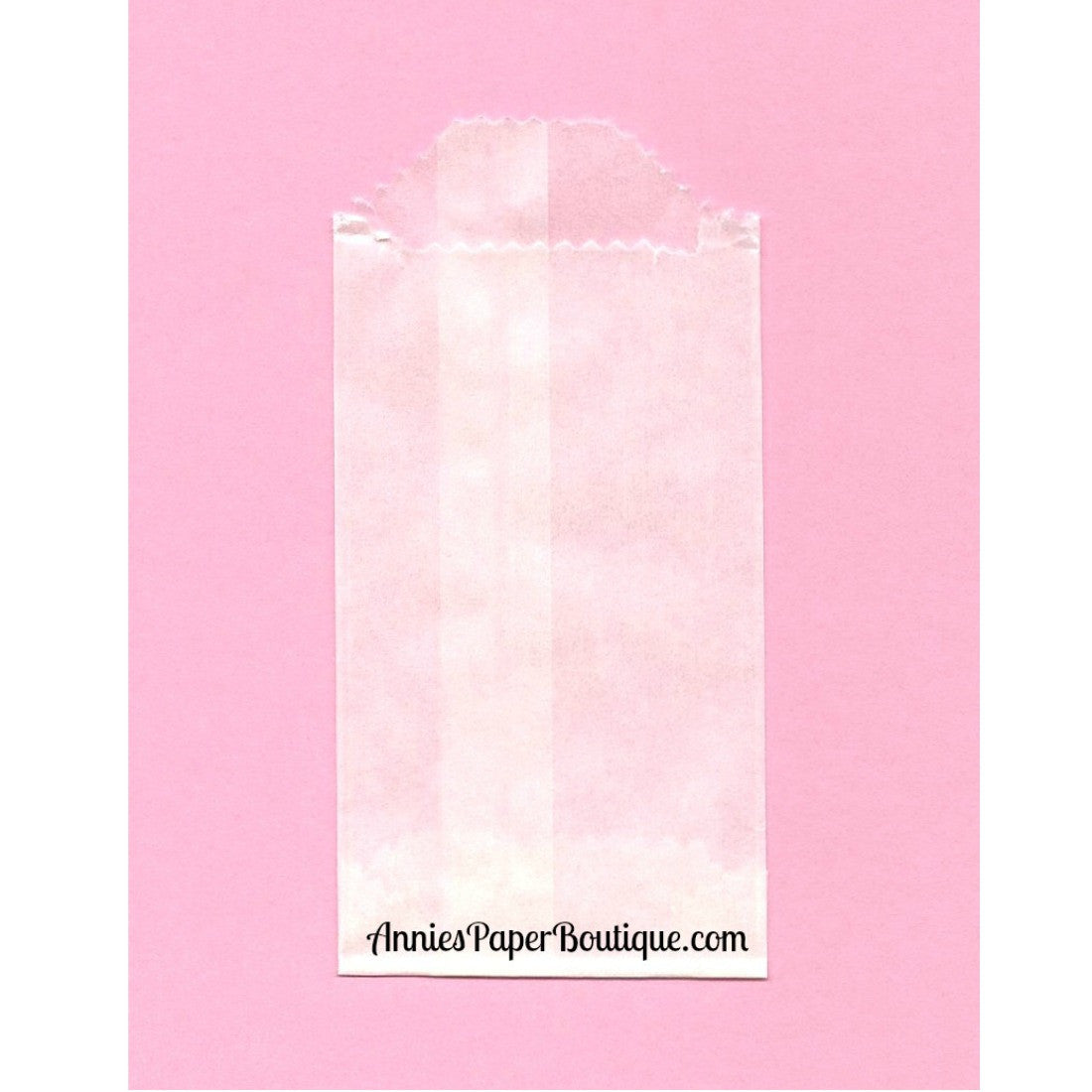 Mini Glassine Bags - 2" x 3-1/2" White Translucent Bags