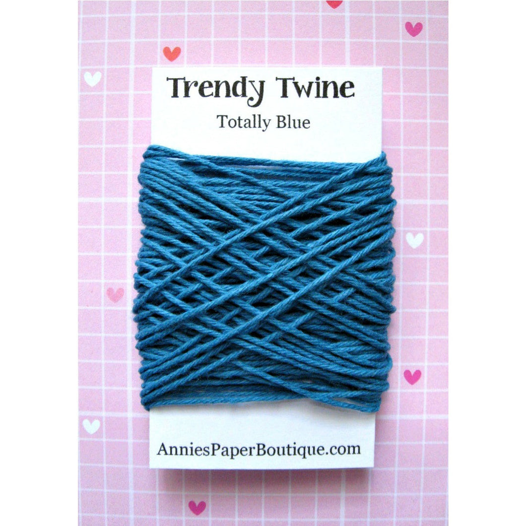 Totally Blue Trendy Bakers Twine Mini