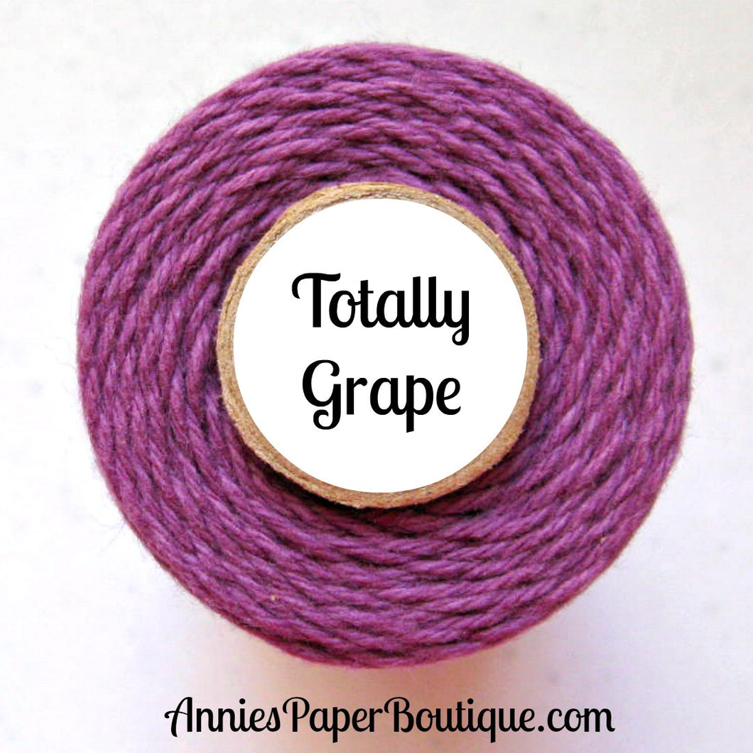 Totally Grape Trendy Bakers Twine - Solid Purple